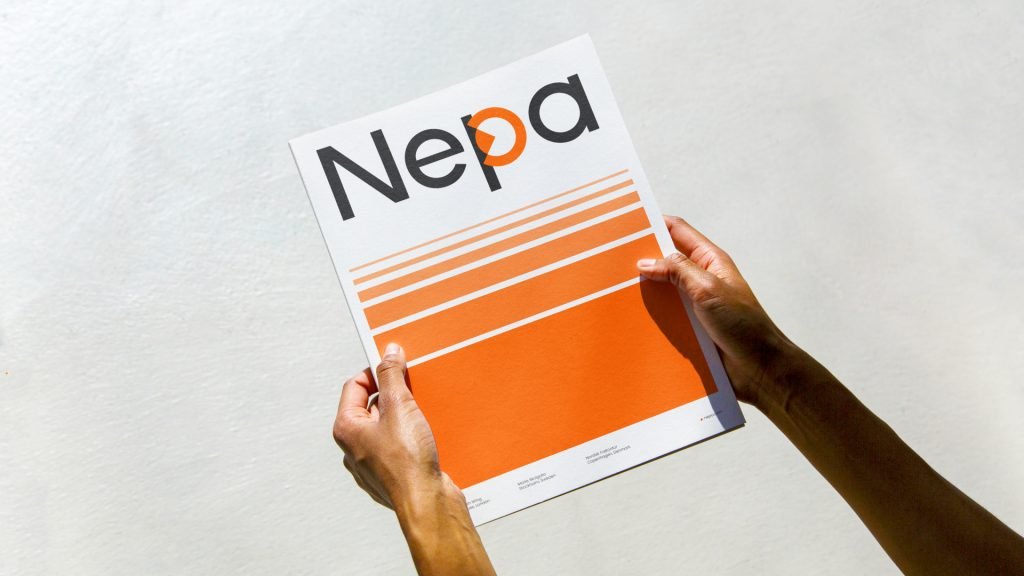 NEPA visual identity outside of book