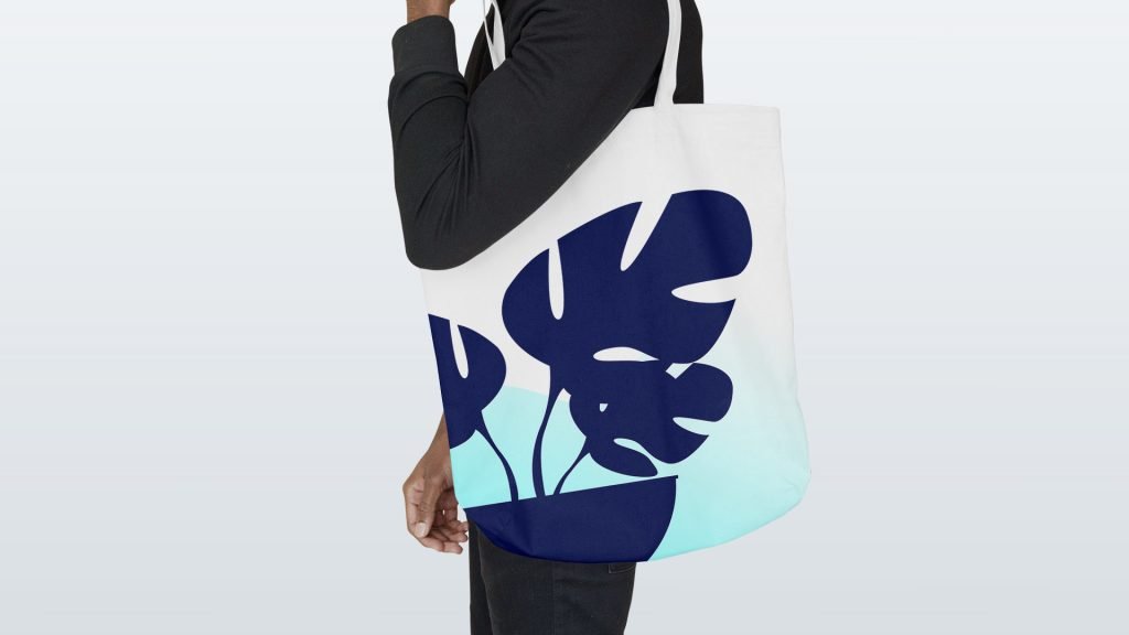 Capita Collection visual identity on tote bag